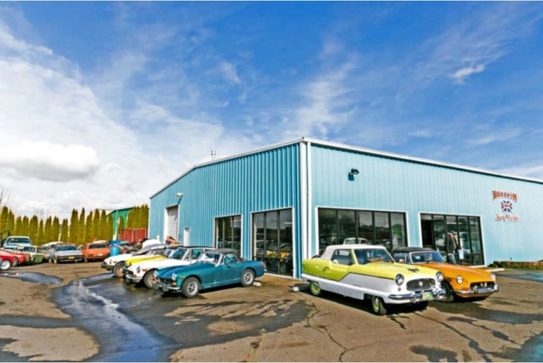 Steel Auto Shop Building In Oregon